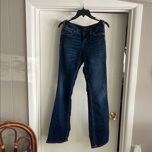Silver Jeans Dark Blue Boot Cut Women's Jeans
